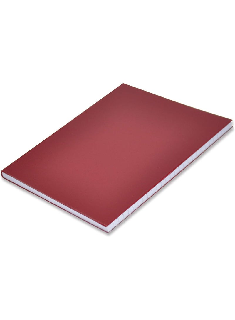 FIS PVC Cover Notebook, 9x7in, 2-Quires Maroon - FSNB9x72QPVCMR (5-Pieces) - Image 2